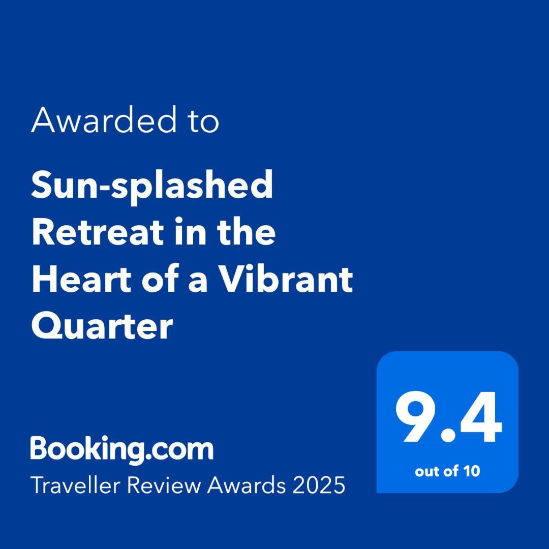 בודפשט Sun-Splashed Retreat In The Heart Of A Vibrant Quarter מראה חיצוני תמונה